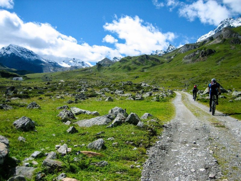 Les pistes pour faire du VTT dans les Alpes françaises