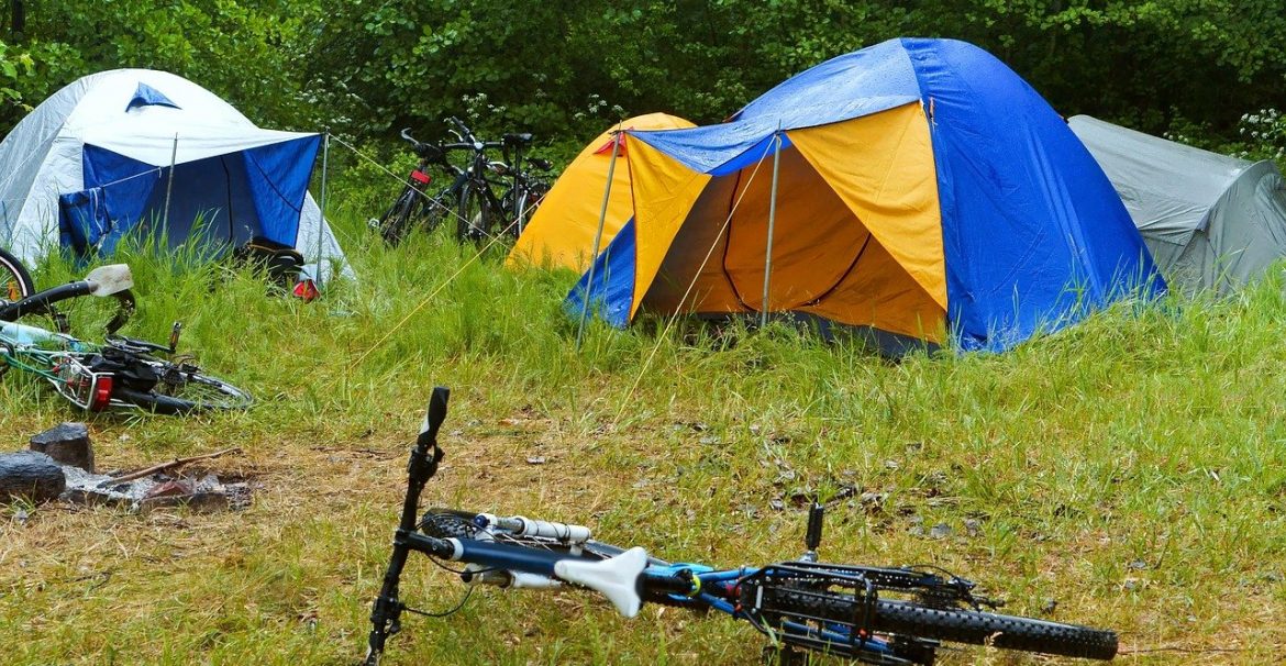 Un vélo adapté pour faire du camping