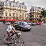 Les pistes cyclables à Paris