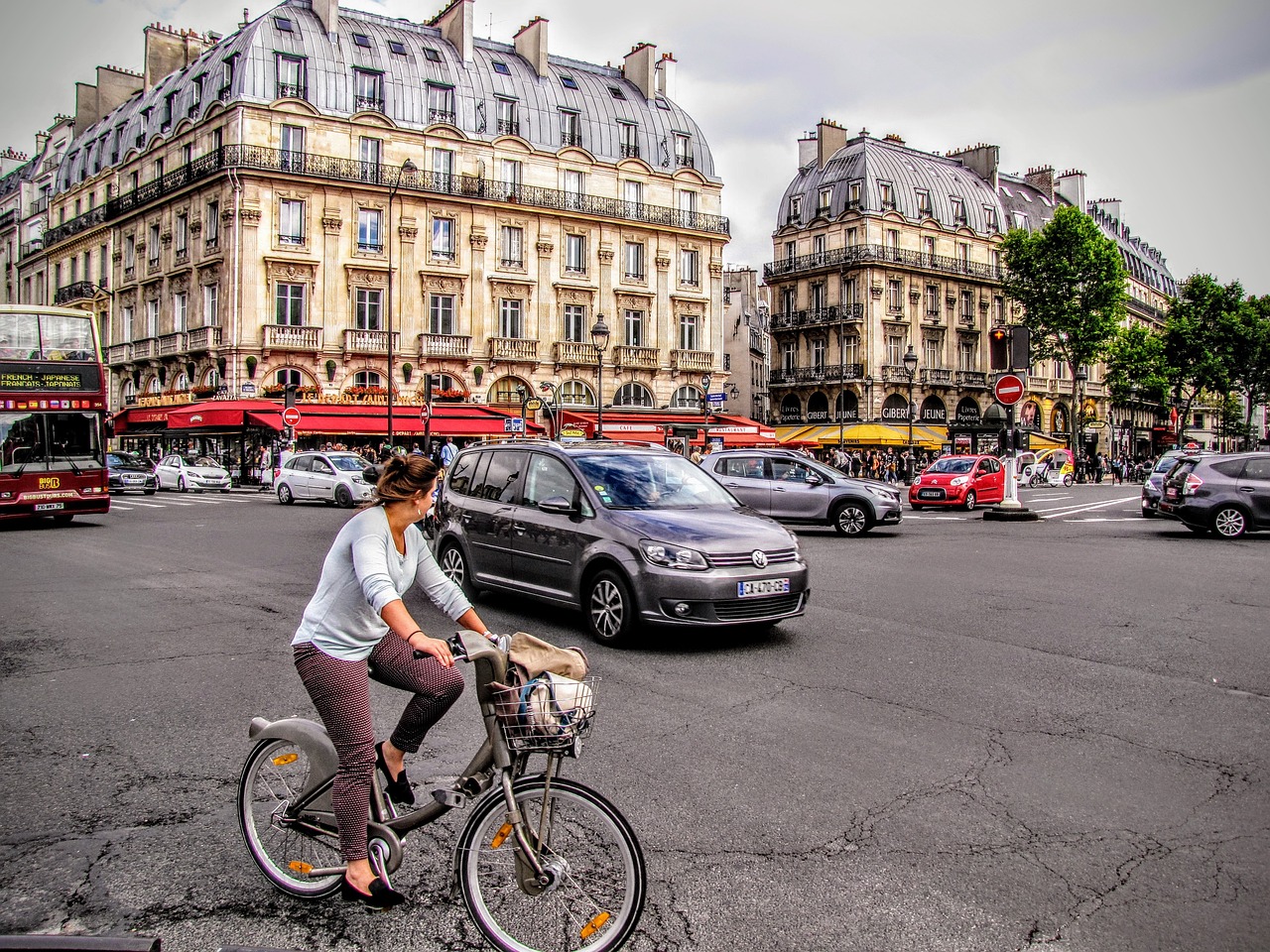 Faire du vélo en France